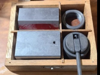 5c Collet Blocks in wooden box